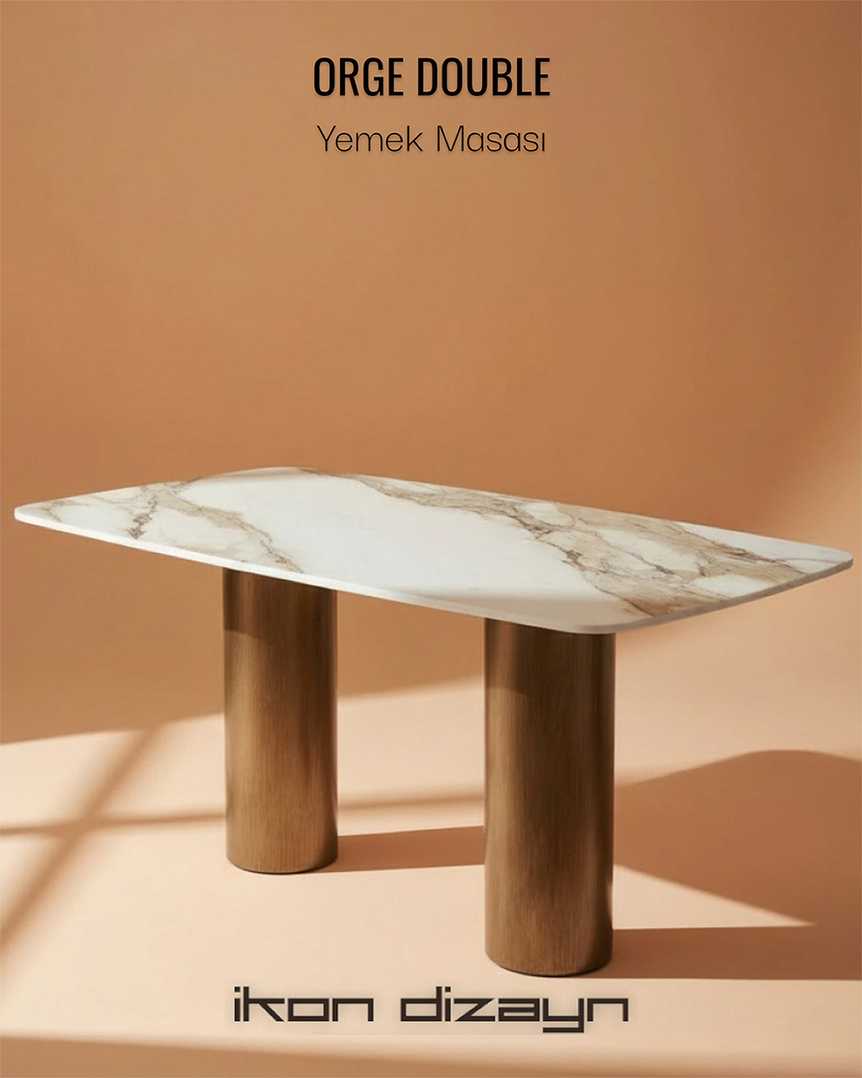 Orge Double Yemek Masası